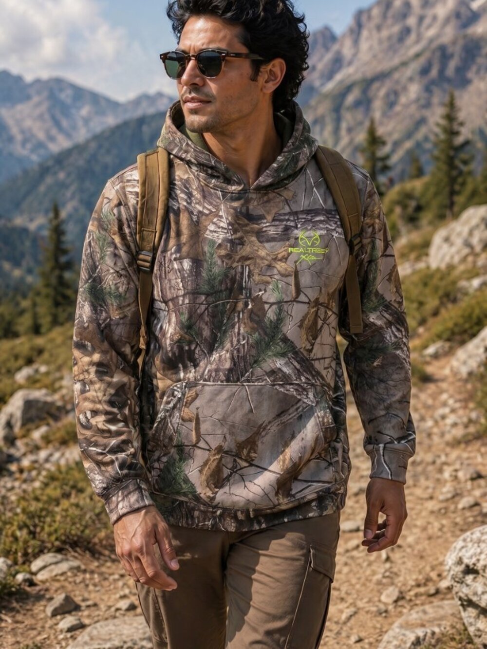 Mens Realtree Camoflauge Hoodie